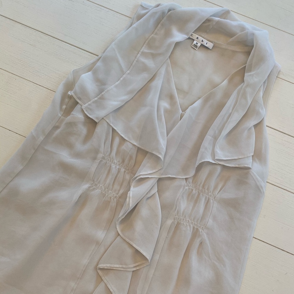 Sweet cabi ruffled top